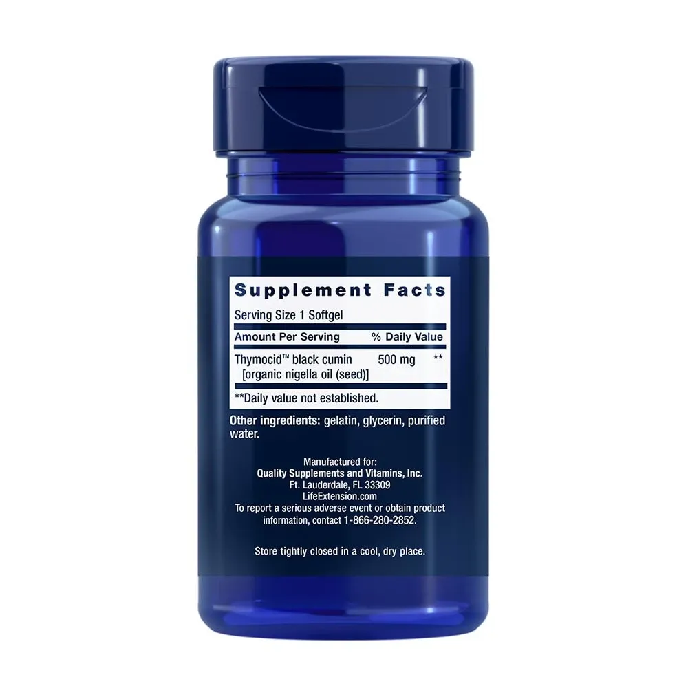Black Cumin Seed Oil - 60 softgels - Image 2