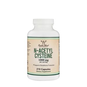 Double Wood kosttillskott med N-acetylcystein (NAC) (210 kapslar) – Nuvalia