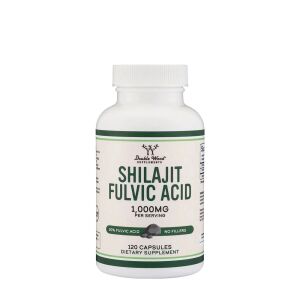 Double Wood Supplements Shilajit Resin (120 Capsules) - Nuvalia