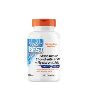 Glukosamin, kondroitin, MSM + hyaluronsyra – 150 kapslar – Nuvalia
