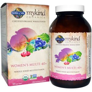 Mykind Multi 40+ för kvinnor – 120 veganska tabletter – Nuvalia