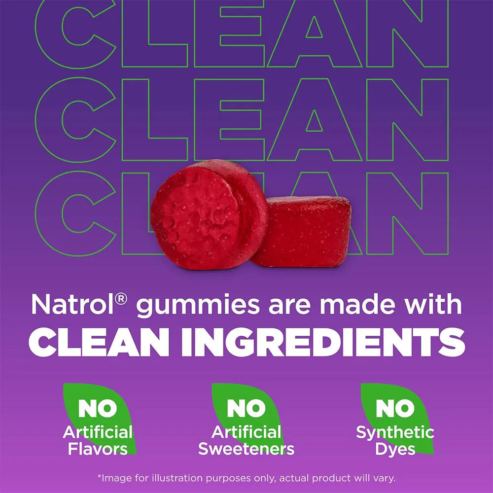 Natrol Melatonin Gummy 3 mg (65 gummies, Strawberry) - Image 9