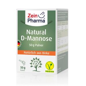 Naturligt D-mannospulver – 50 g – Nuvalia