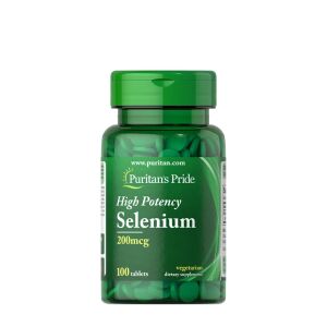 Puritan's Pride Selen 200 mcg (100 tabletter) – Nuvalia