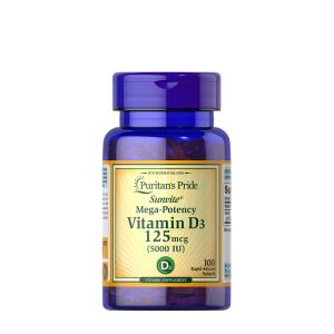 Puritan's Pride Vitamin D3 5000 IE (100 mjuka kapslar) – Nuvalia