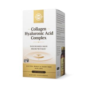 SOLGAR Collagen Hyaluronic Acid Complex (30 tabs) - Nuvalia