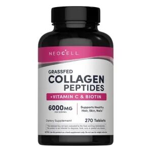 Super Collagen + Vitamin C & Biotin - 270 tablets - Nuvalia