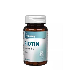 Vitaking B7 Biotin 900 mcg (100 Tablets) - Nuvalia