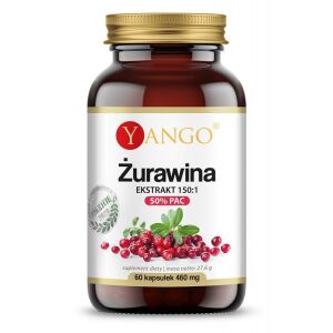 YANGO Cranberry - 50% proanthocyanidins - extract 150:1 (60 caps) - Nuvalia