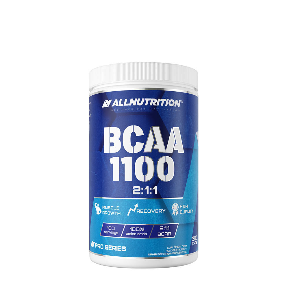 ALLNUTRITION BCAA 1100 2:1:1 Pro Series (300 Capsules) - Viking Supplements