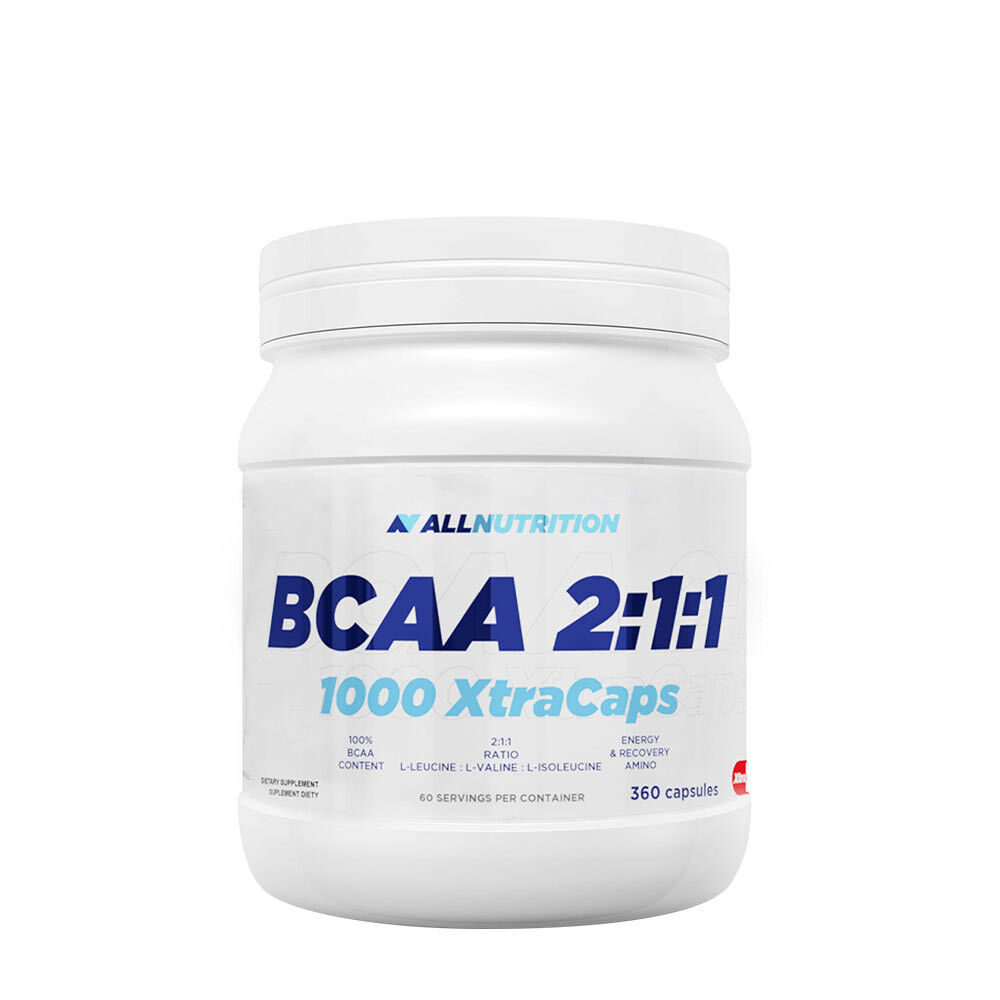 ALLNUTRITION BCAA 2:1:1 1000 XtraCaps (360 Capsules) - Viking Supplements