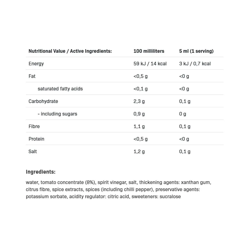 ALLNUTRITION Sweet Chilli Sauce (500 ml) - Image 2