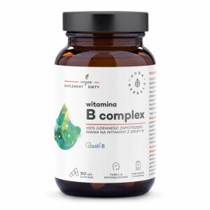 AURA HERBALS Vitamin B-komplex (90 kapslar) – Viking Supplements