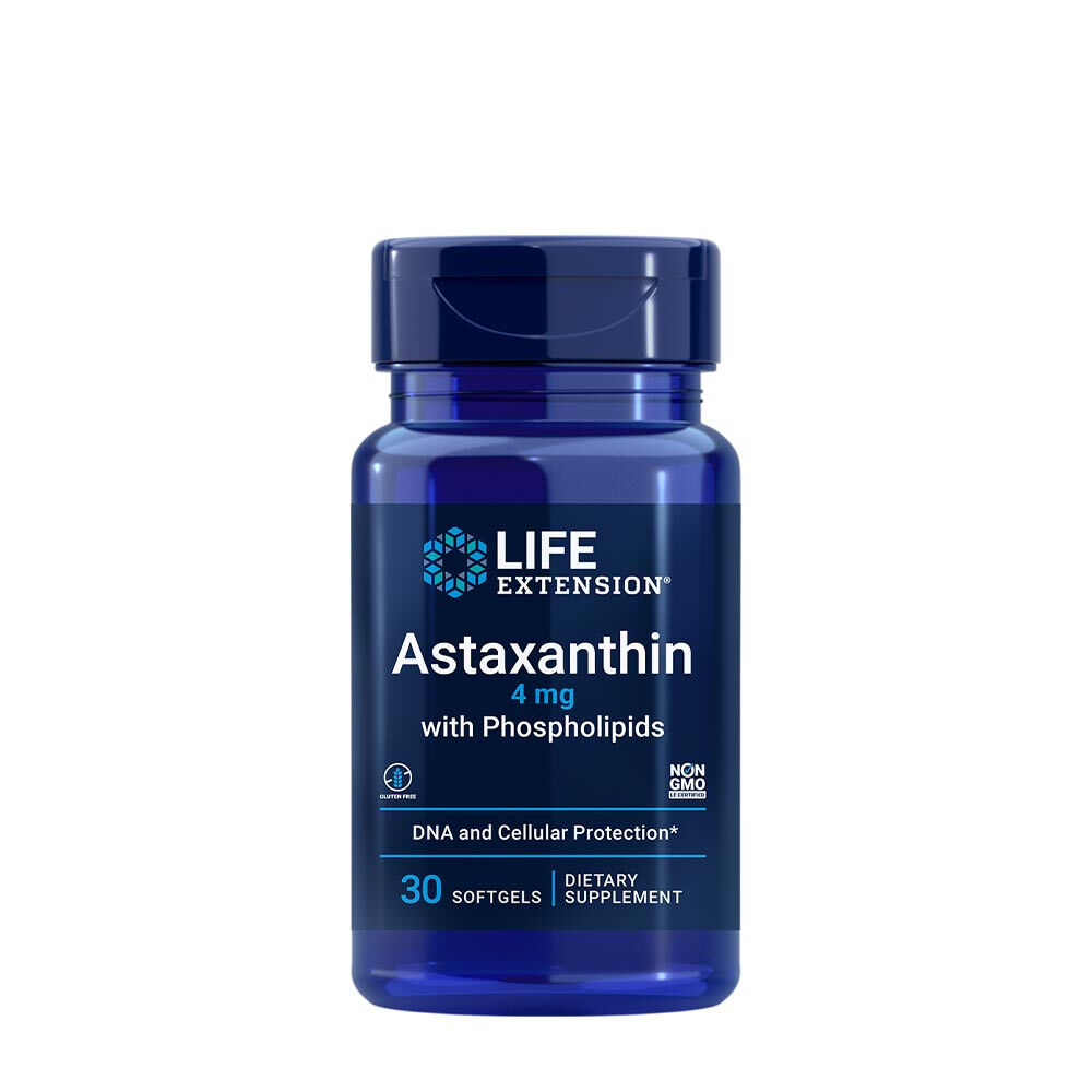 Life Extension - Astaxanthin with Phospholipids, 4mg - 30 softgels