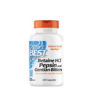 Betaine HCl Pepsin & Gentian Bitters - 120 caps - Viking Supplements