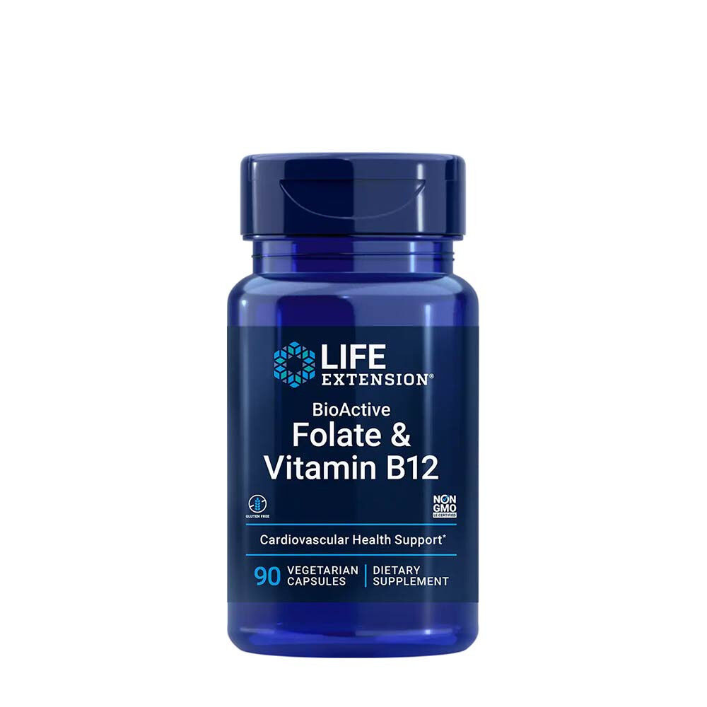 Bioaktivt folat och vitamin B12 – 90 vcaps – Viking Supplements