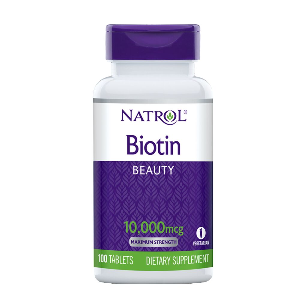 Biotin, 10.000 mcg 100 tabletter