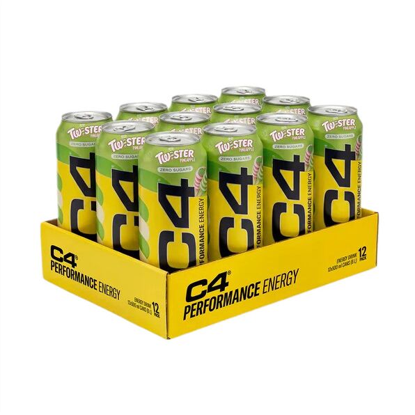 Cellucor C4 Performance Energy, Twister Pineapple 12 x 500 ml