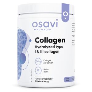 Kollagenpeptider – hydrolyserade typ 1 och 3 – 300 g – Viking Supplements