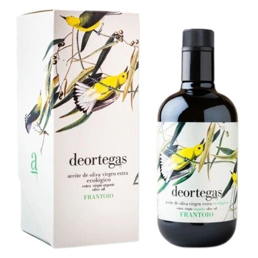 DEORTEGAS Bio-olivenolie af Frantoio-oliven uraffineret (500 ml)