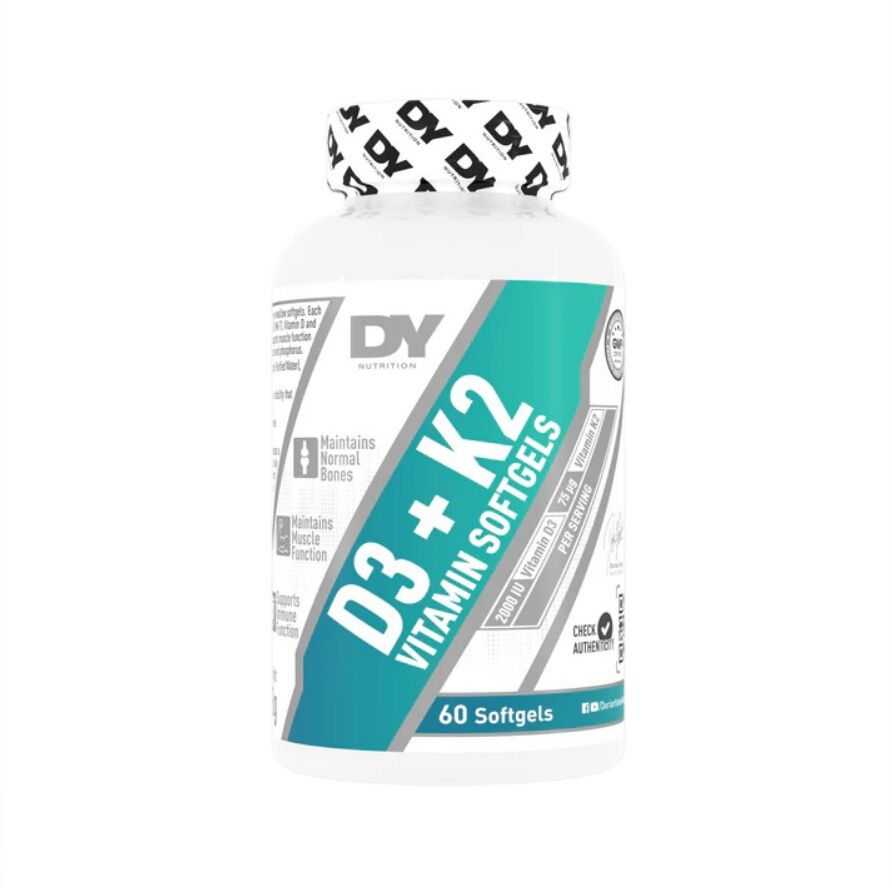 Dorian Yates - Vitamin D3+K2 - 60 softgels - Viking Supplements