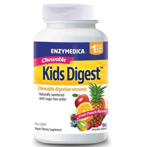 Enzymedica Kids Digest Chewable fruit punch 90 chewable tablets - Nuvalia