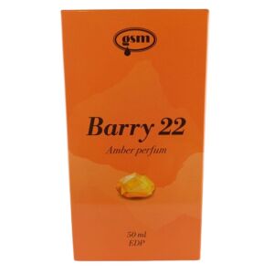 GSM MUMIO Amber Men's Perfume BARRY 22 (50 ml) - Nuvalia