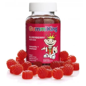 GUMMIKING Elderberry for Kids (60 gummies) - Viking Supplements