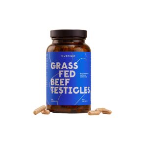 Græsfodret Tørret Oksetestikel - 240 Kapsler - Viking Supplements