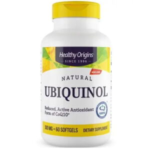 HEALTHY ORIGINS Natural Ubiquinol 100 mg (60 caps) - Viking Supplements