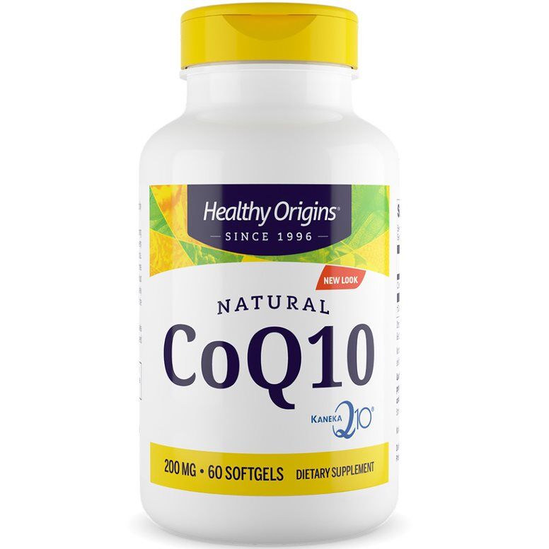 Healthy Origins CoQ10 200mg 60 softgels - Viking Supplements