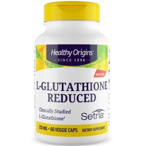 Healthy Origins L-Glutathione 250mg 60 capsules - Viking Supplements