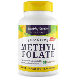 Healthy Origins Methyl Folate 800mcg 120 capsules - Nuvalia