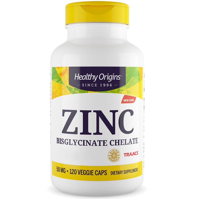 Healthy Origins Zinc Depot 50mg 120 veg. capsules - Viking Supplements