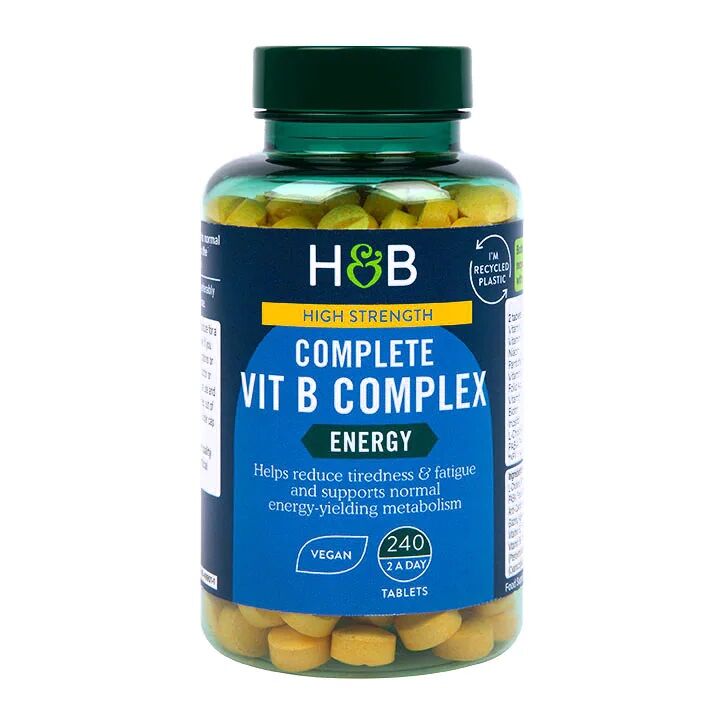 High Strength Complete Vit B Complex - 240 tabs - Viking Supplements