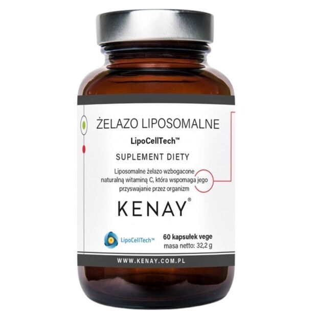 KENAY LipoCellTech™ Liposomal Iron (60 caps) - Viking Supplements