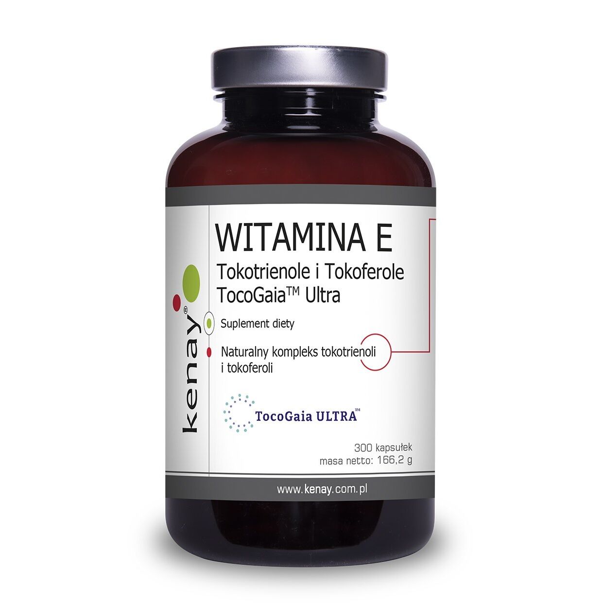 KENAY Vitamin E Tocotrienols and Tocopherols TocoGaia Ultra (300 caps) - Viking Supplements