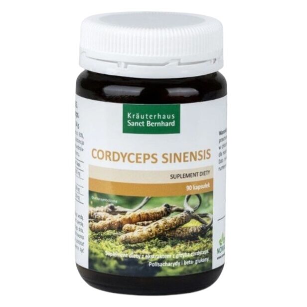 KRAUTERHAUS SANCT BERNHARD Cordyceps-svampeekstrakt Cordyceps sinensis (90 kapsler)