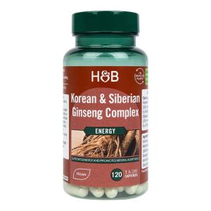 Komplex med koreansk och sibirisk ginseng – 120 vcaps – Viking Supplements