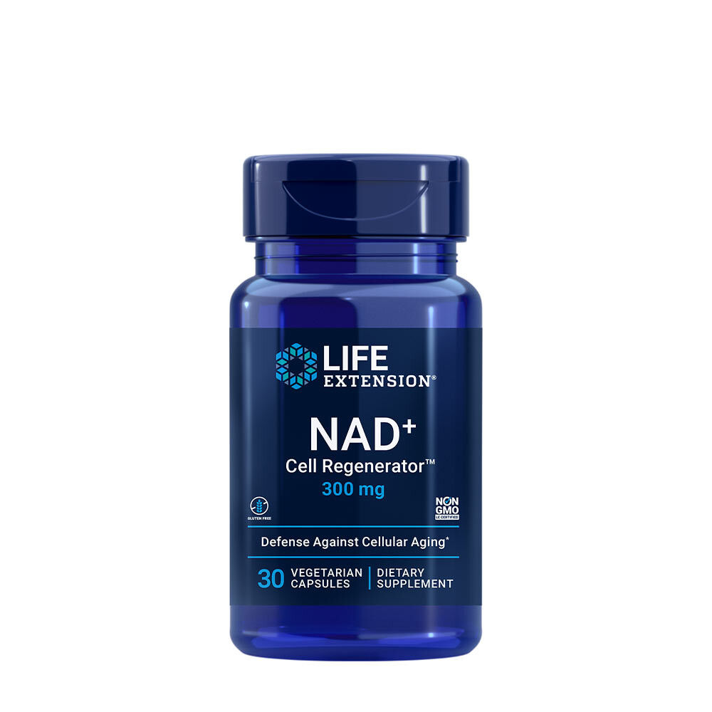 Life Extension – NAD+ Cell Regenerator 300 mg (30 vegetabiliska kapslar) – Viking Supplements