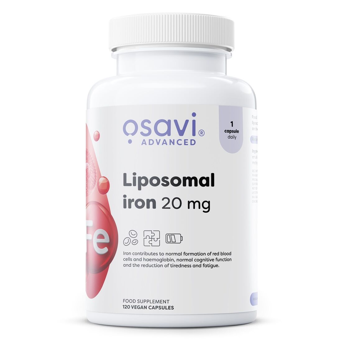 Osavi - Liposomal Iron, 20mg - 120 vegan caps