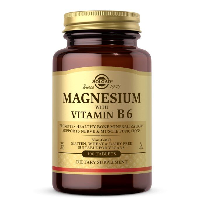 Magnesium med B6-vitamin - 100 tabletter - Viking Supplements