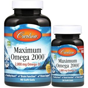 Maximum Omega 2000 – 90 + 30 mjuka kapslar – Viking Supplements