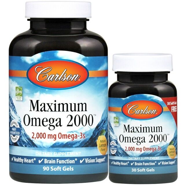 Maximum Omega 2000 – 90 + 30 mjuka kapslar – Viking Supplements
