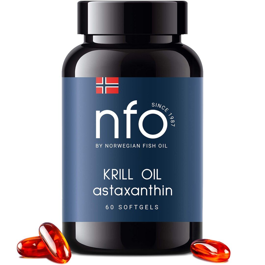 NFO Krill Oil Astaxanthin (60 caps) - Viking Supplements