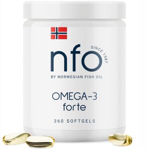 NFO Omega-3 Forte (360 caps) - Nuvalia