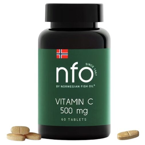 NFO - Vitamin C 500 mg + 60 tabletter