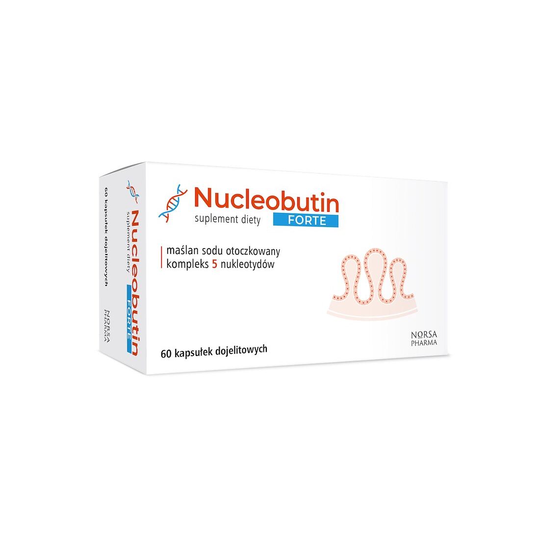 NORSA PHARMA Nucleobutin Forte (60 kaps.) - Viking Supplements