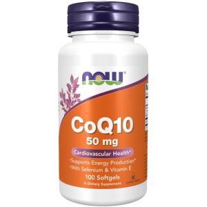 NOW FOODS CoQ10 50 mg (100 kapslar) – Viking Supplements