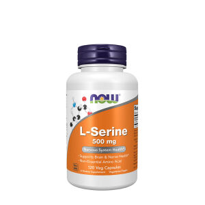 NOW L-serin 500 mg (120 kapslar) – Viking Supplements